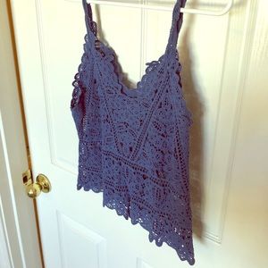 Lace tank top